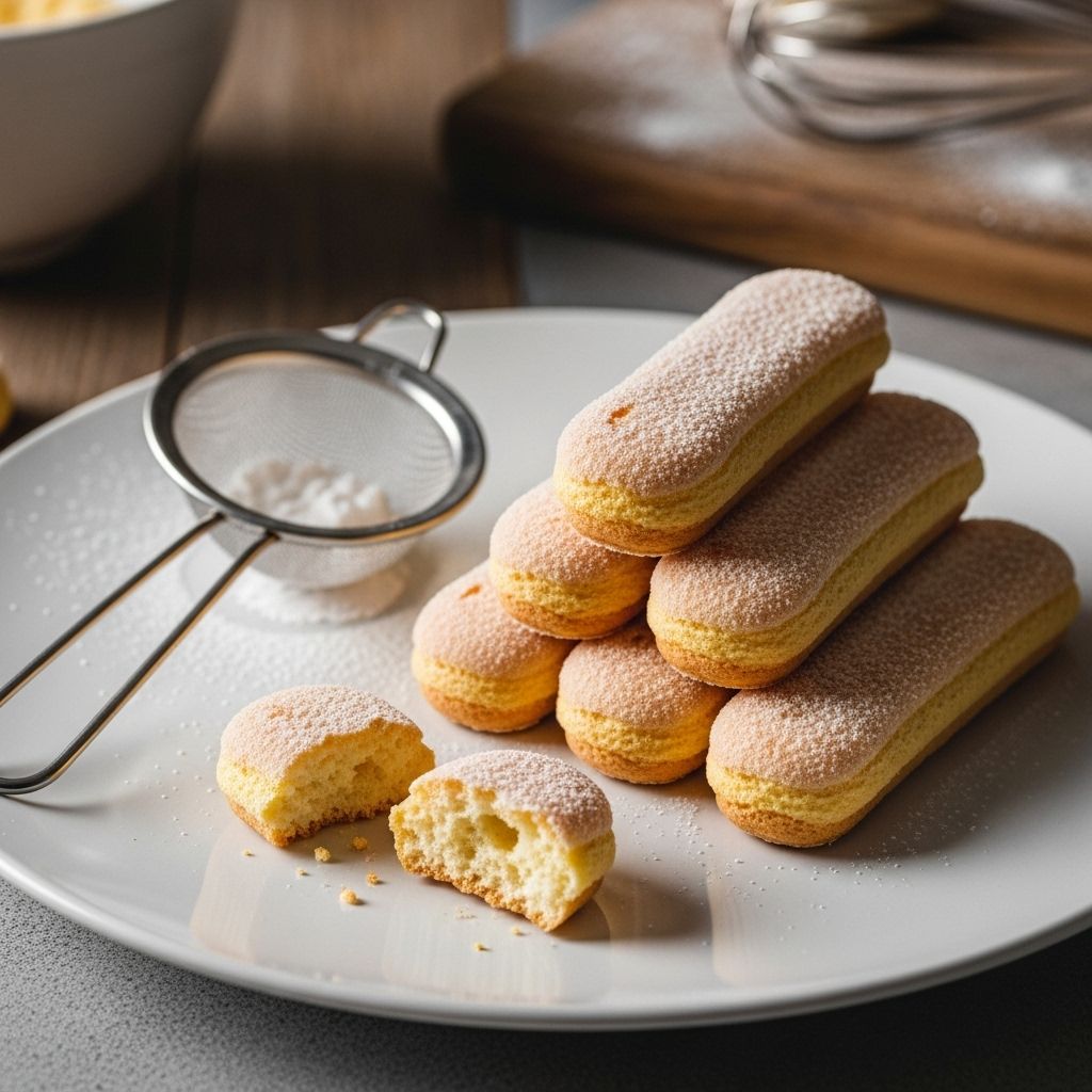 Discover the step-by-step process to make classic homemade ladyfingers—light, airy, and ideal for tiramisu, trifle, and more.