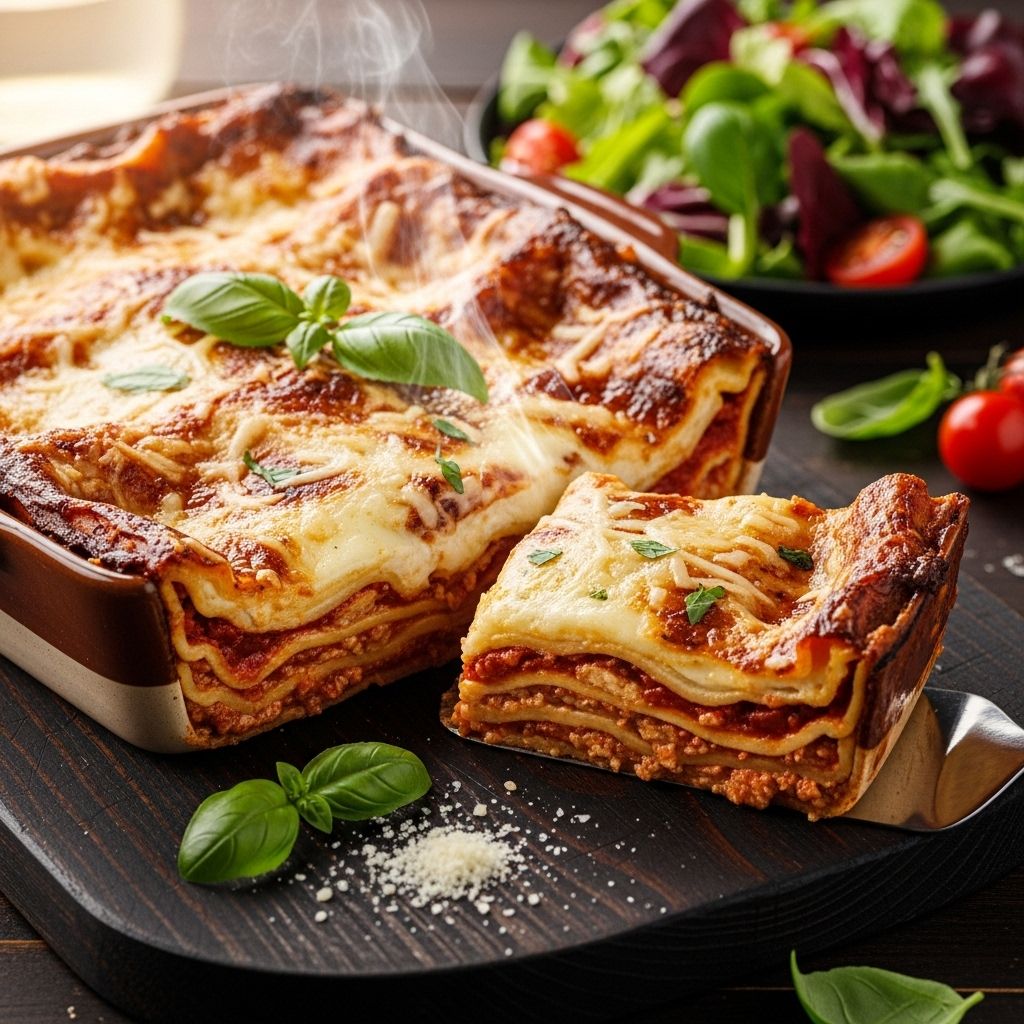 Homemade Lasagna Recipe: The Ultimate Step-By-Step Guide Hearty, cheesy, and made-from-scratch – enjoy the ultimate homemade lasagna that brings everyone to the table.