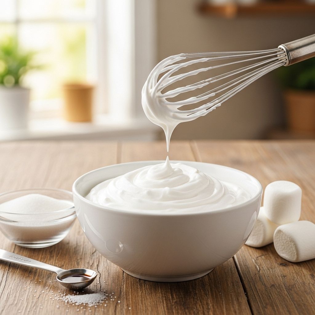 Discover the secrets to creating irresistibly fluffy homemade marshmallow creme—perfect for baking, dipping, and spreading.