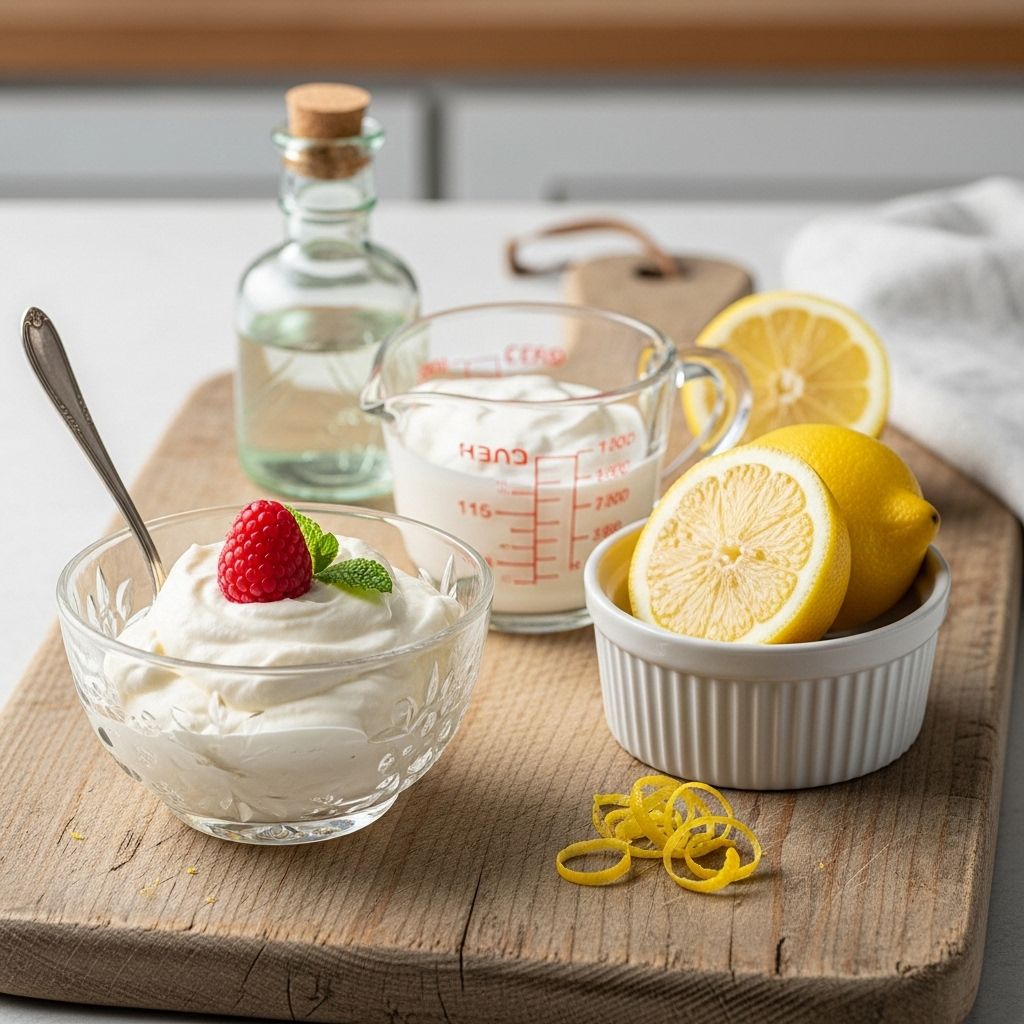 Turn simple dairy staples into a lush, creamy alternative for all your favorite dishes.
