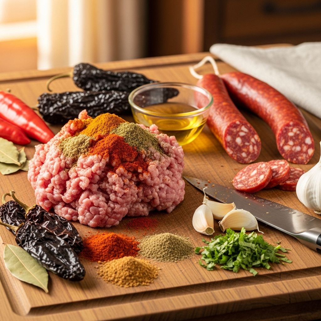 A homemade approach that unlocks smoky, spicy chorizo made to your flavor preferences.