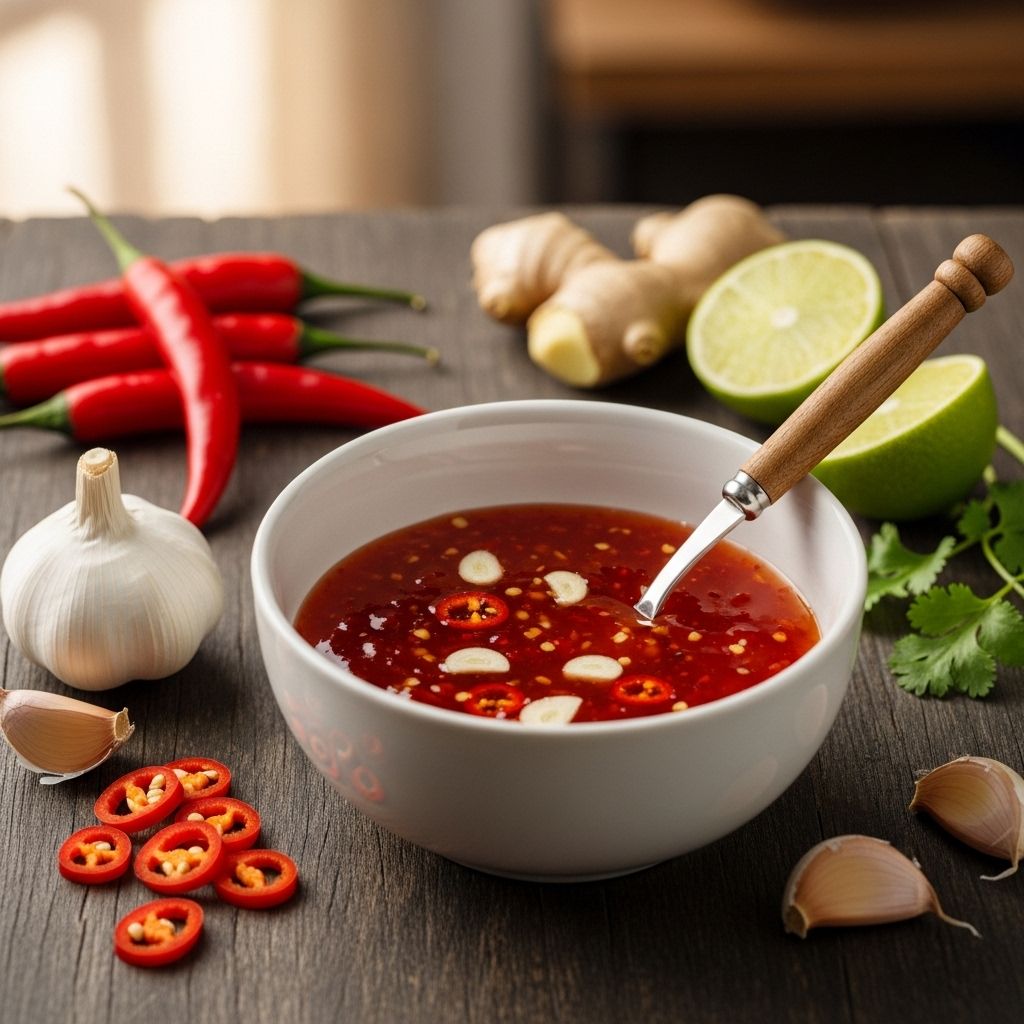 Sweet Chili Sauce Recipe: 24-Serving Homemade Thai-Style Sauce Create this versatile, aromatic Thai condiment with simple ingredients for all your dipping needs