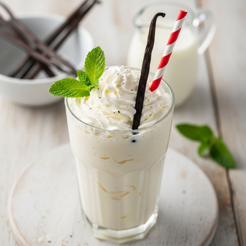 Master the perfect vanilla milkshake with just three simple ingredients and endless customization options