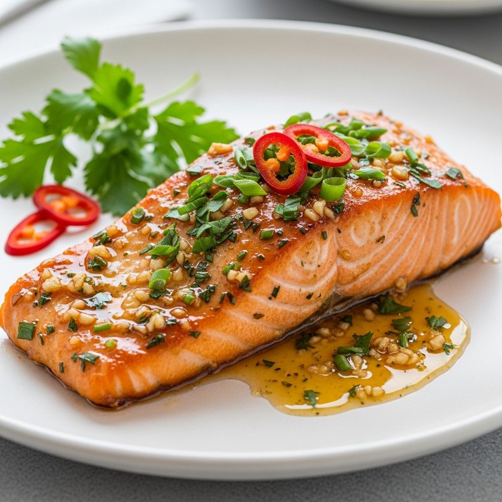 Sticky honey and garlic elevate simple salmon into a flavorful, one-pan weeknight hit.