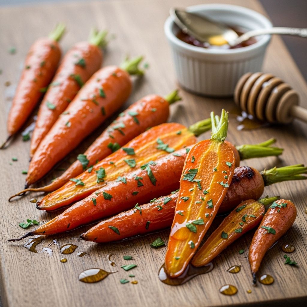 A sweet glaze and oven caramelization transform humble roots into a tender, glossy side.