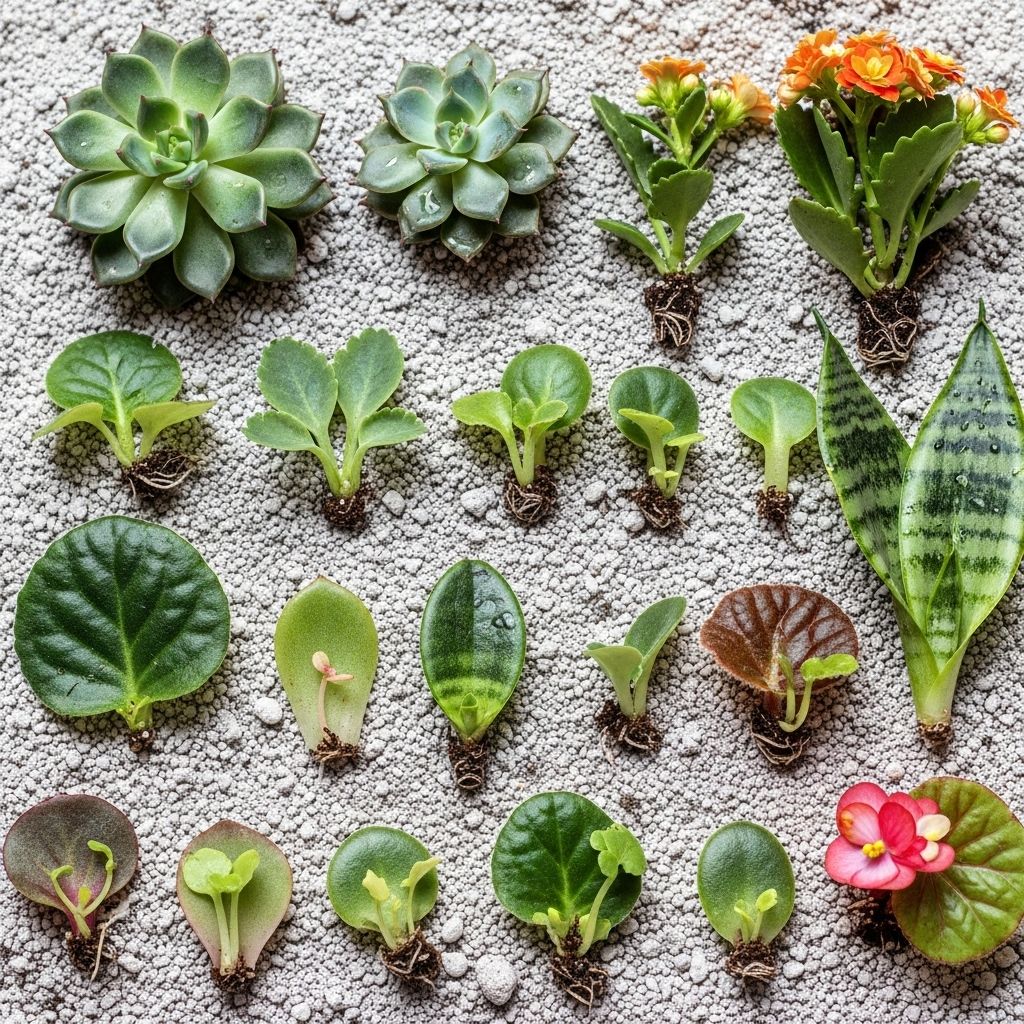 Create new plants from individual foliage cuttings for a fuller indoor sanctuary.
