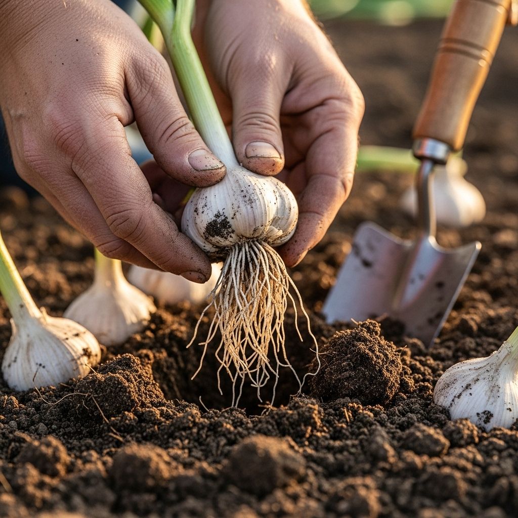 Unlock the secrets to harvesting, curing, and storing garlic for the best flavor, size, and long-term storage success.