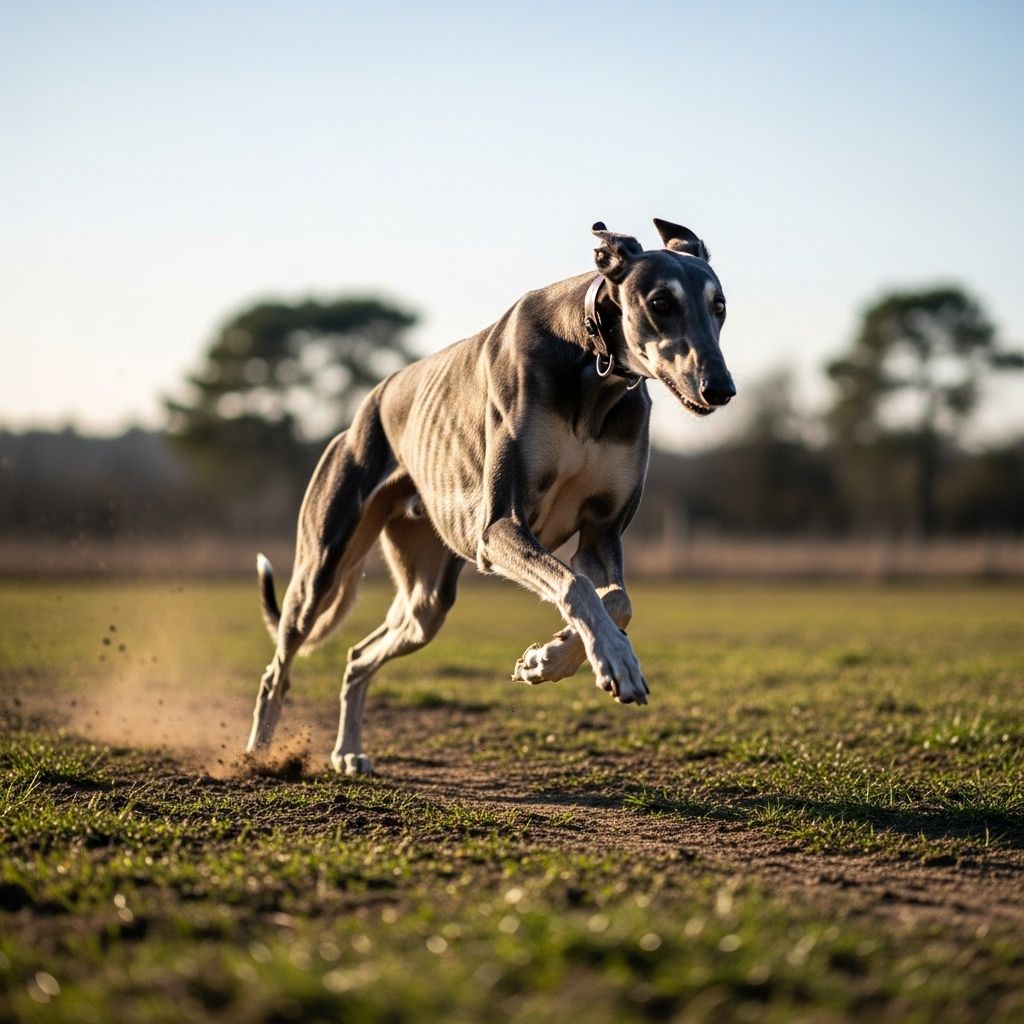 Insights into canine athleticism and how health and drive influence sprinting ability.
