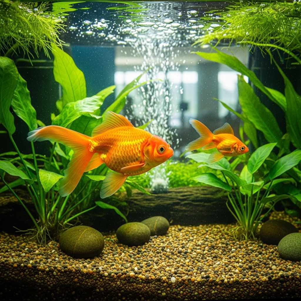 Clean water, ample space plus balanced feeding pave the way for vibrant colors, strong fins.