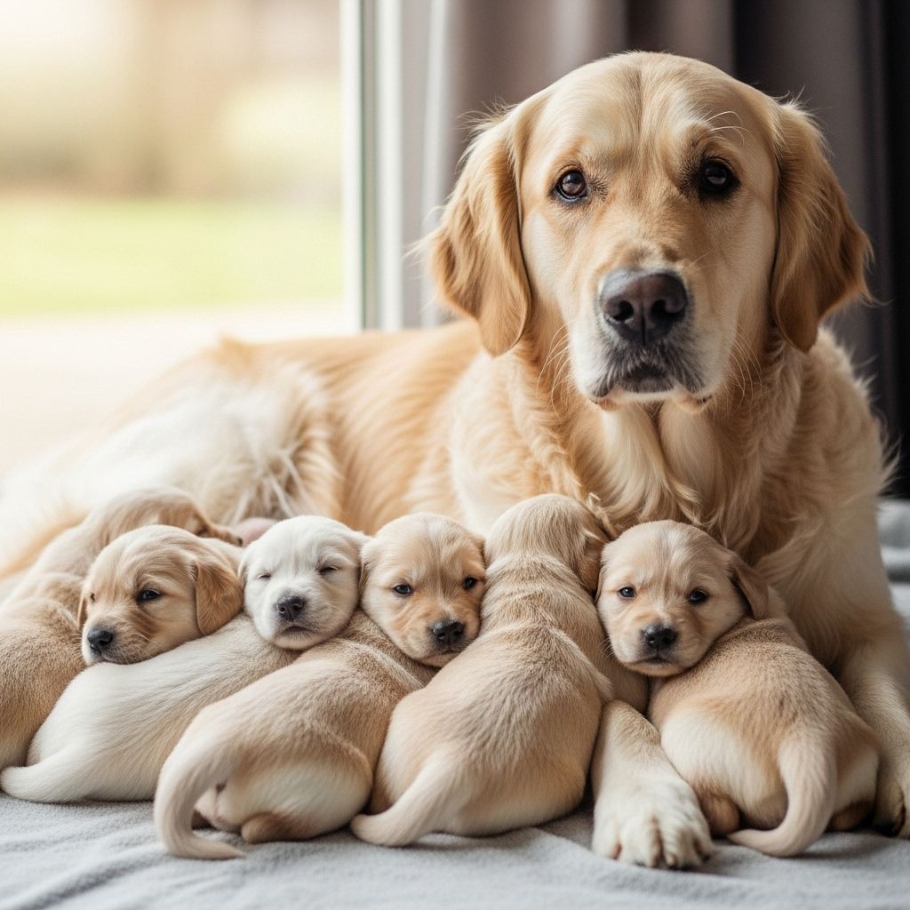 Breed, genetics, age, health, and environment collectively shape a dog’s litter outcomes.