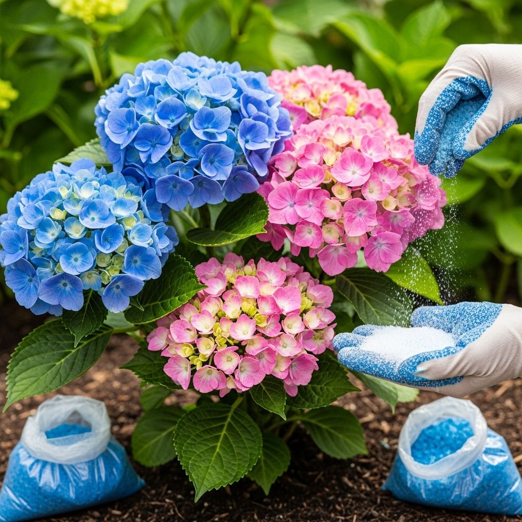 Unlock vibrant garden magic with simple tips to transform blossoms into new hues.