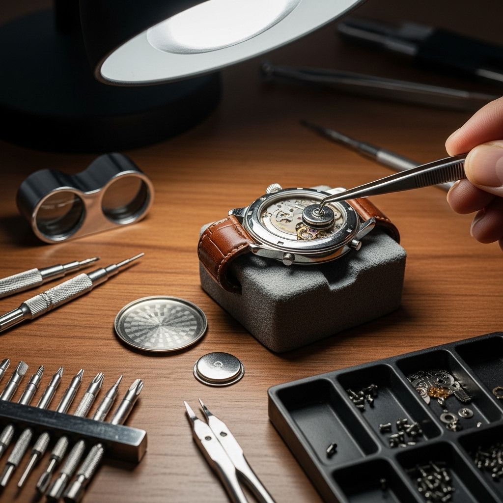 Save time and money by learning how to replace your watch battery at home with simple tools