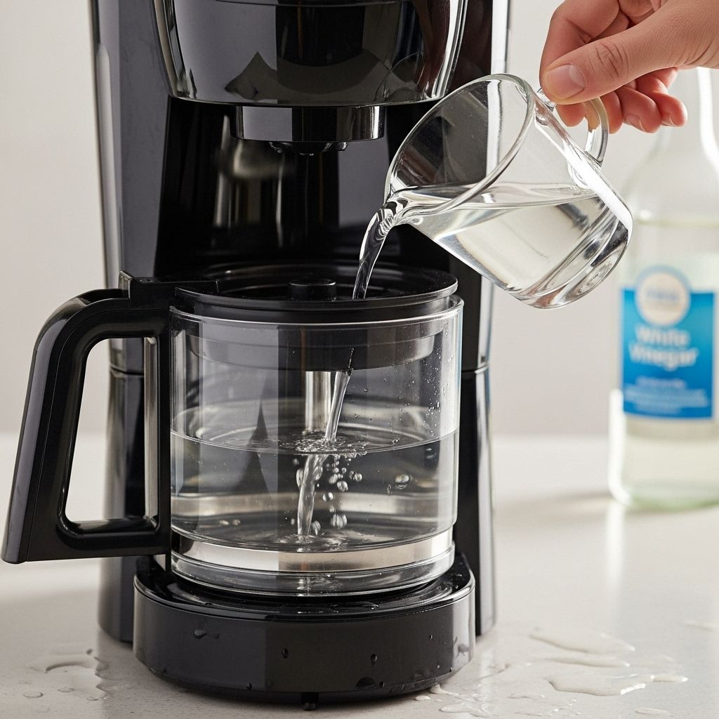 Refresh your brew machine effortlessly using natural tricks for a spotless, tasty cup daily.