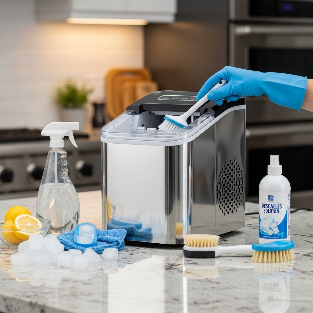 How To Clean Countertop Ice Maker: 7 Essential Steps Keep your portable ice maker running efficiently with this step-by-step cleaning process