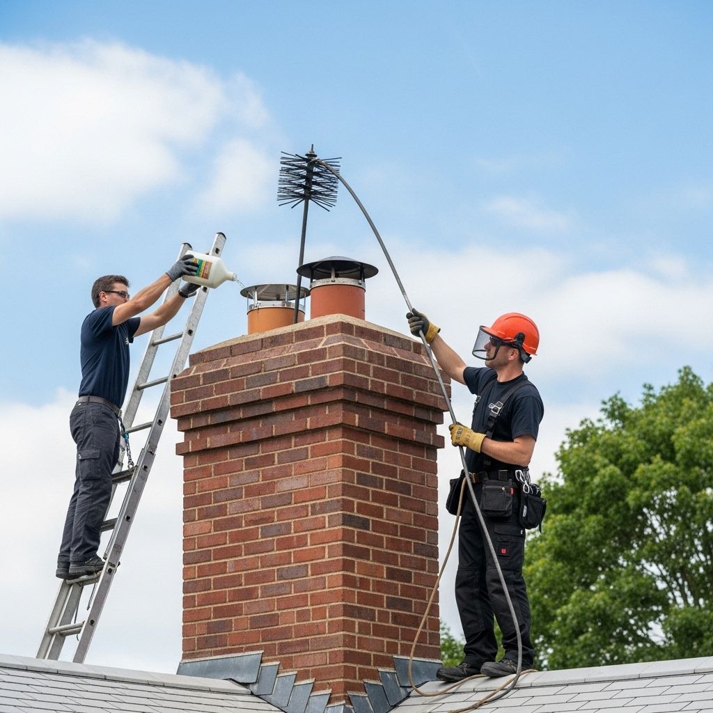 How To Clean A Chimney: 2 Safe Methods For Homeowners Master the essential skills of chimney cleaning to protect your home from dangerous creosote fires