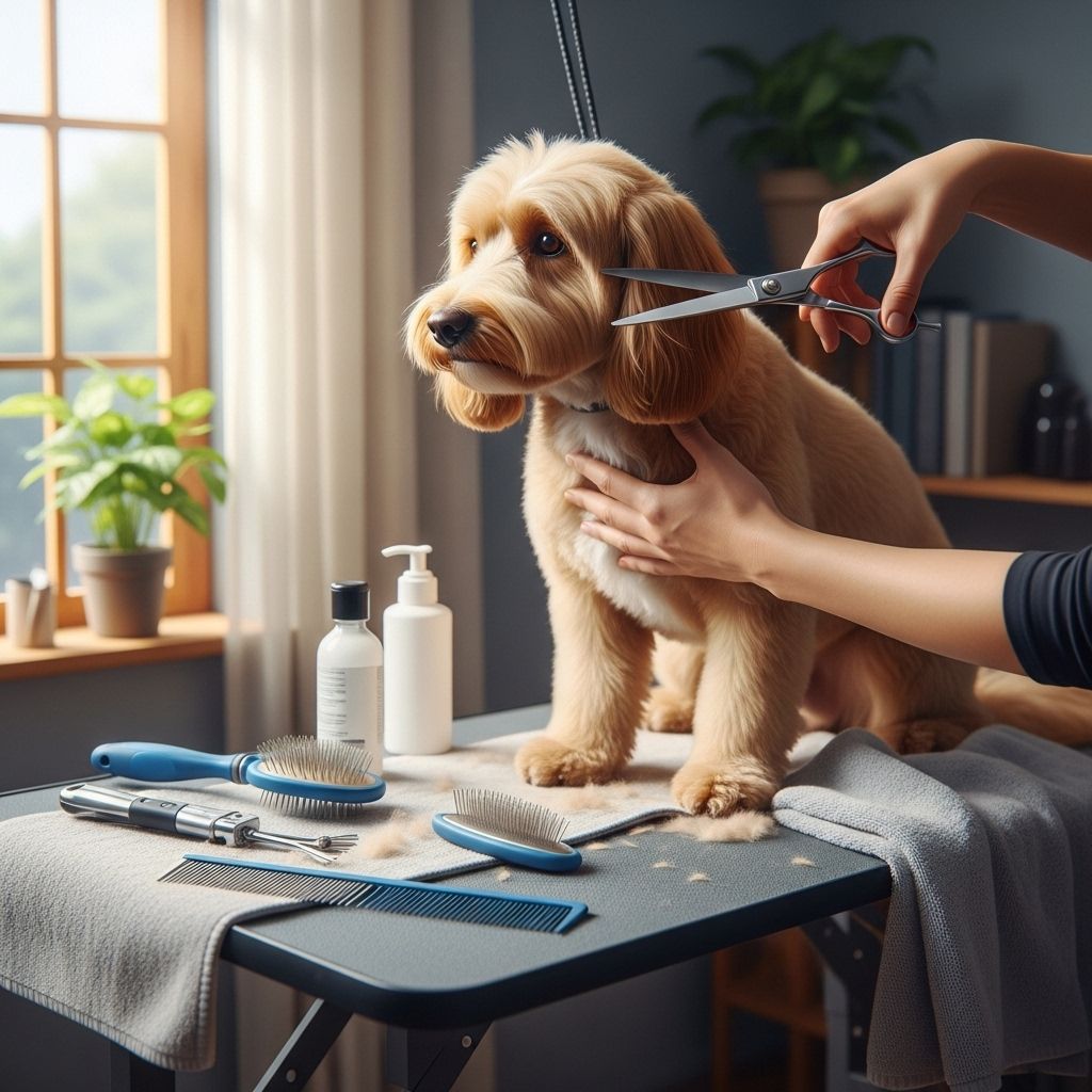 Gentle clipping methods keep pets comfortable and their coat smooth during home grooming.
