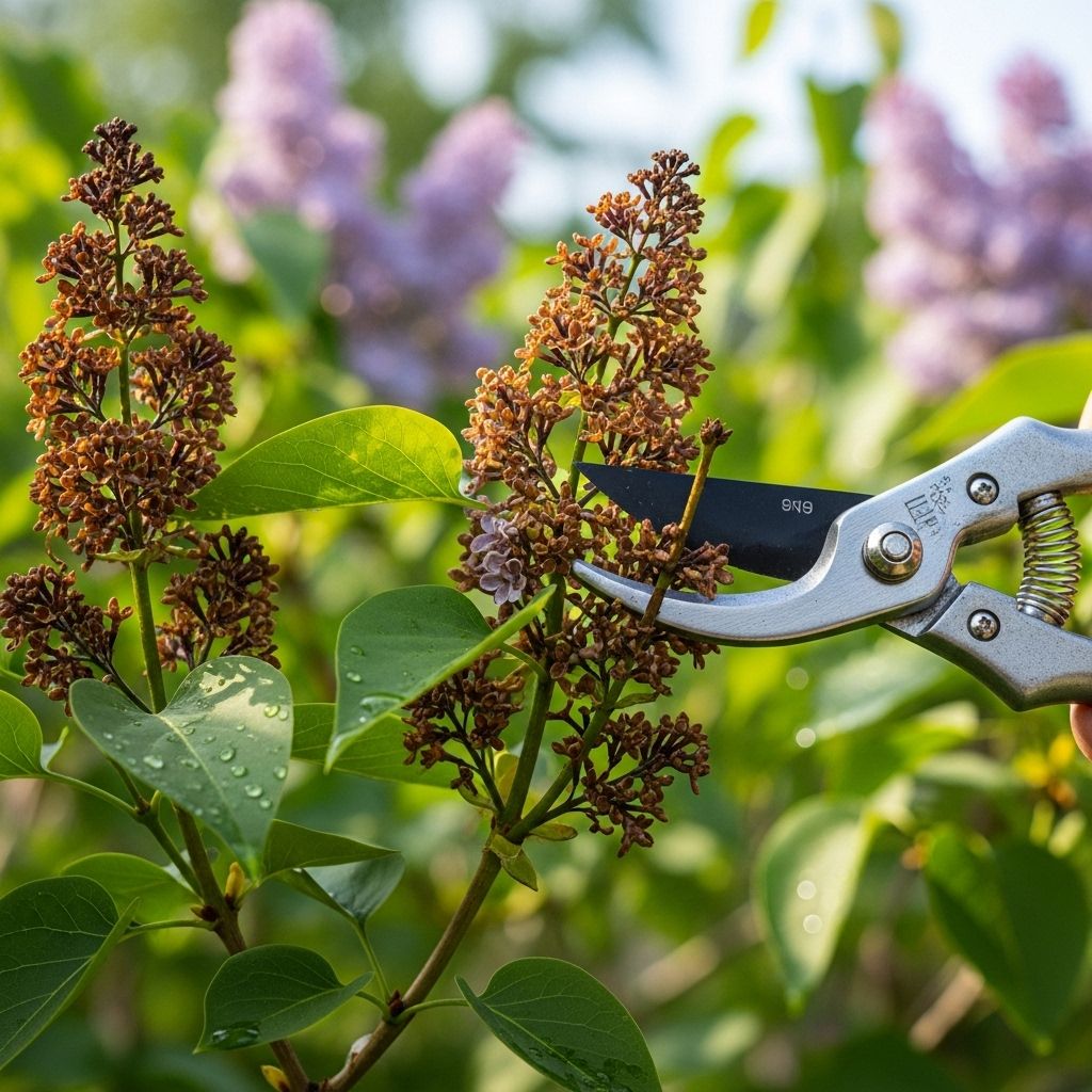 A precise cut above leaf nodes encourages stronger growth and more abundant flowers.