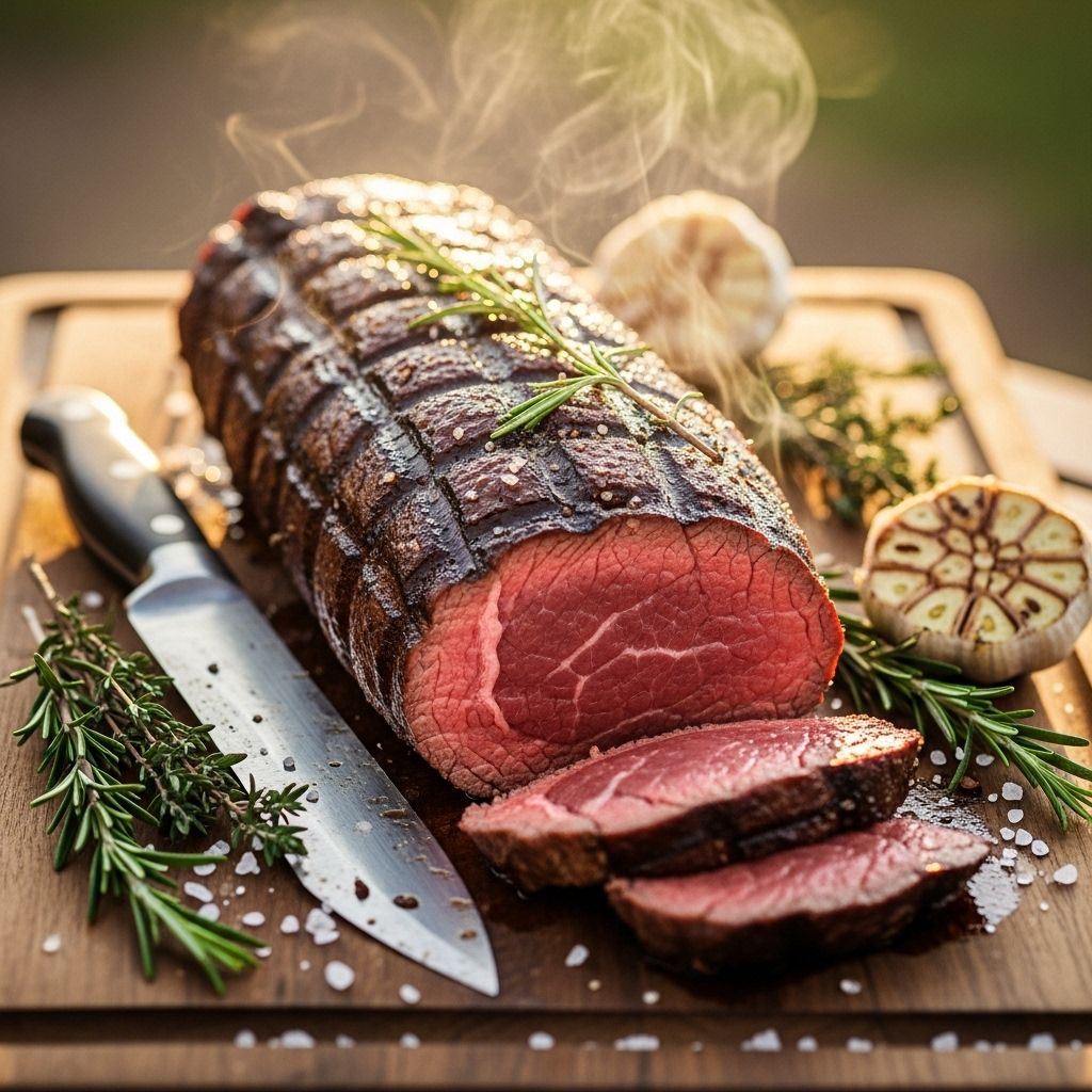 Precision trimming and seasoning yield tender, flavorful slices that steal the show.
