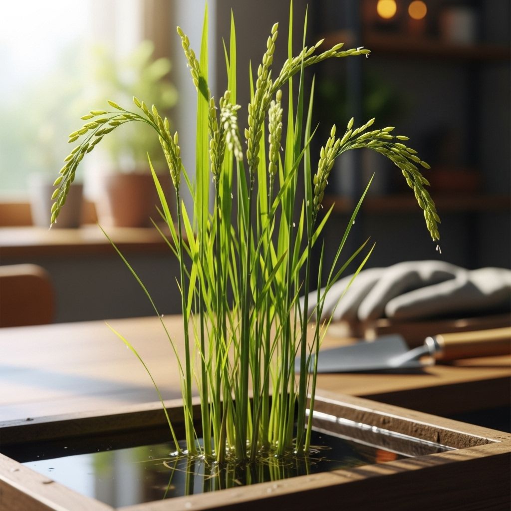 Backyard gardeners can harvest nutritious grains using easy container and paddy methods.