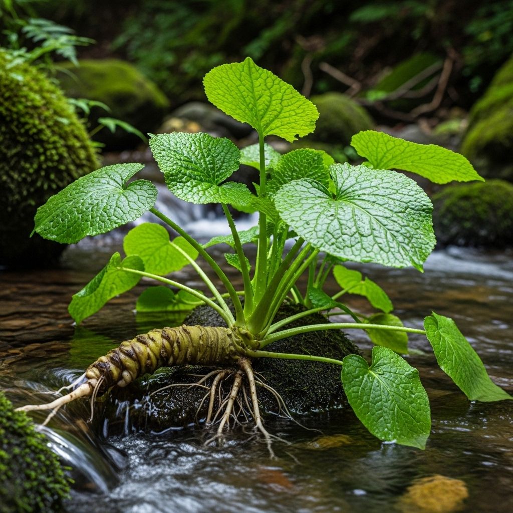 Insider tips for replicating stream-bed conditions deliver flavorful rhizome harvests.
