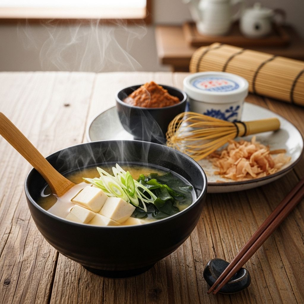 Craft a nourishing, umami-infused broth with pantry staples for a comforting starter.