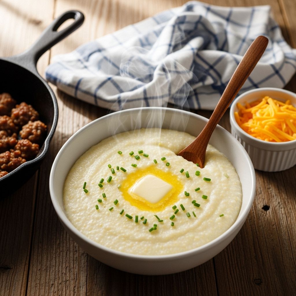 Transform cornmeal into a creamy, versatile dish adapting from breakfast to dinner.