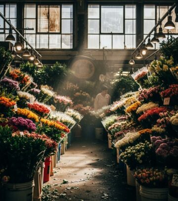 Early mornings bring the freshest blooms, great deals, and secret stalls to explore.