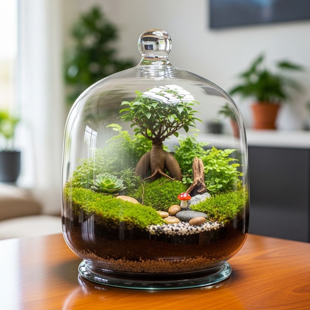 Gardening 101: How to Plant and Care for an Indoor Terrarium A tiny botanical world that thrives on minimal upkeep and adds natural charm to your decor.