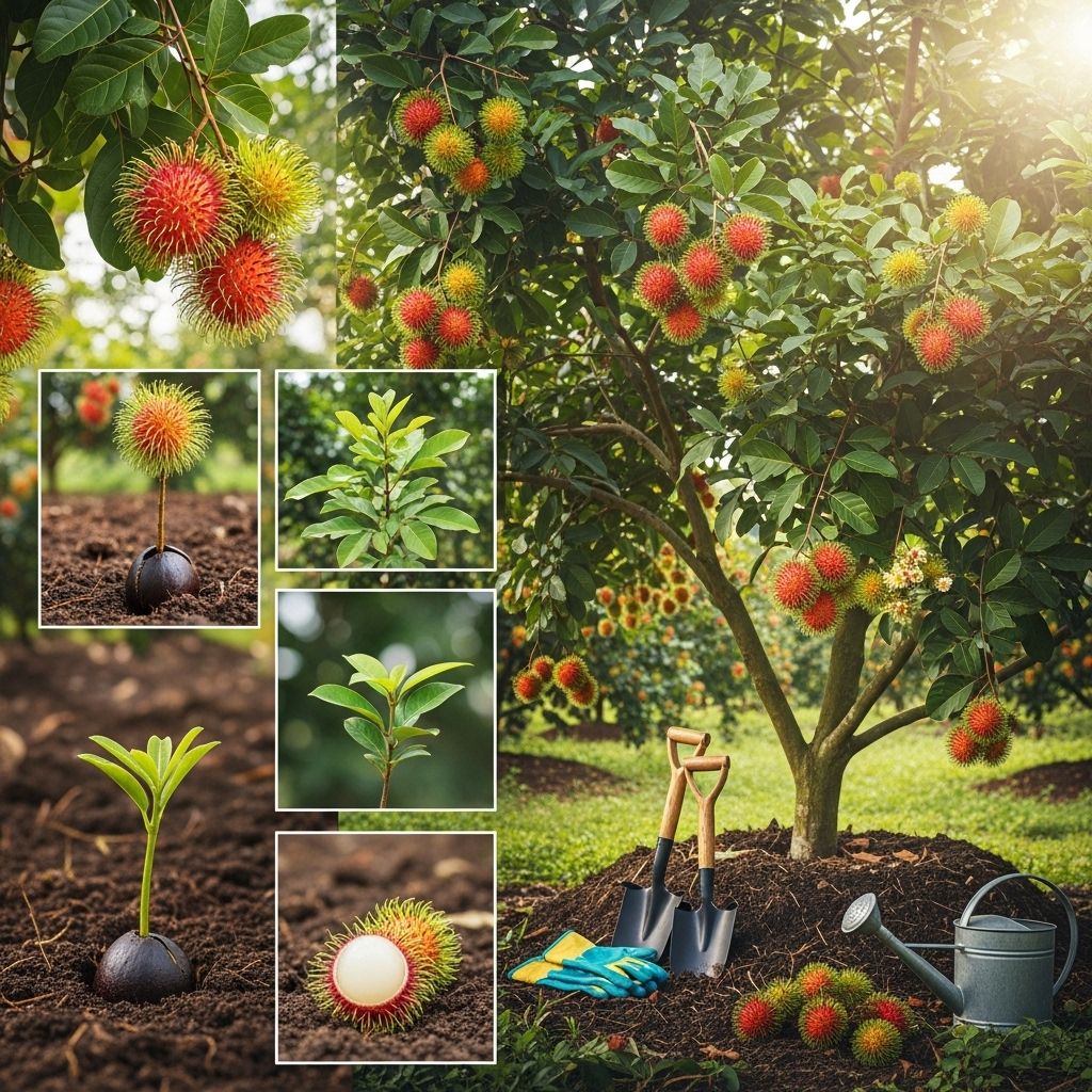 Master the essentials of growing and harvesting the unique, tropical rambutan tree successfully.