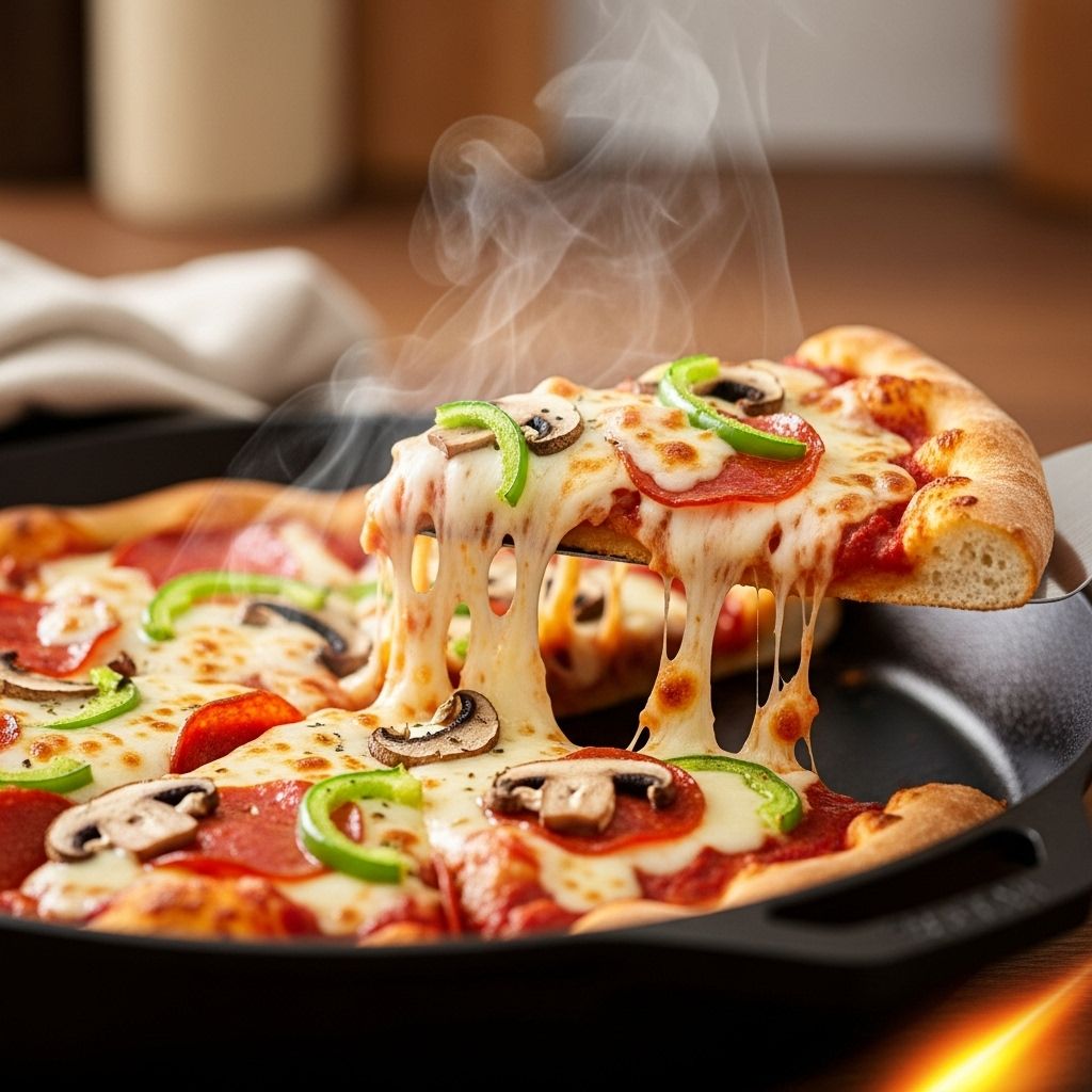 Revived leftovers deliver a perfect balance of golden crunch and melted richness.