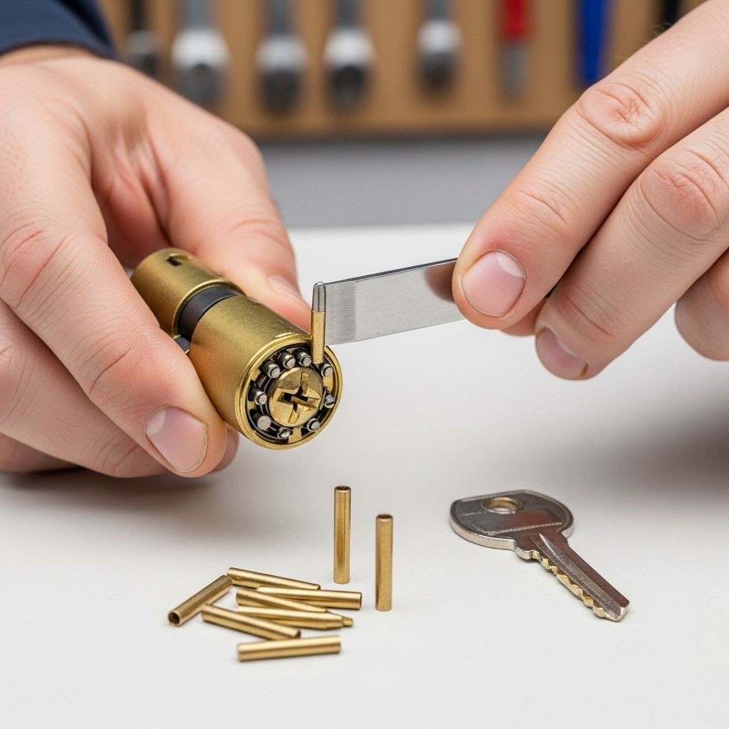Learn how to rekey your locks to improve home security without replacing entire locksets