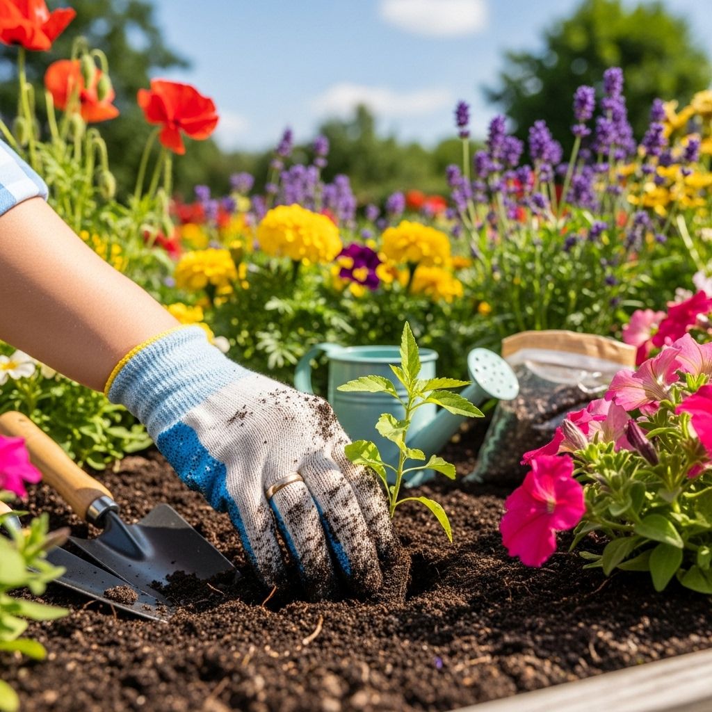 Transform your outdoor space into a vibrant paradise with these essential flower gardening steps