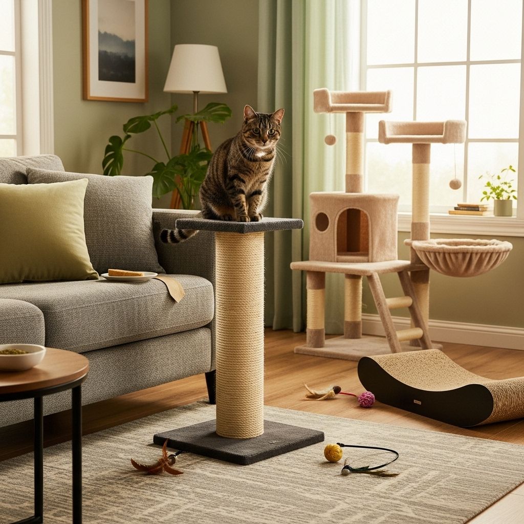 Harness your cat's instincts with the right outlets for a harmonious, scratch-free home.