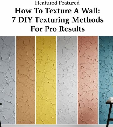 Transform your space effortlessly with simple techniques that conceal imperfections perfectly.