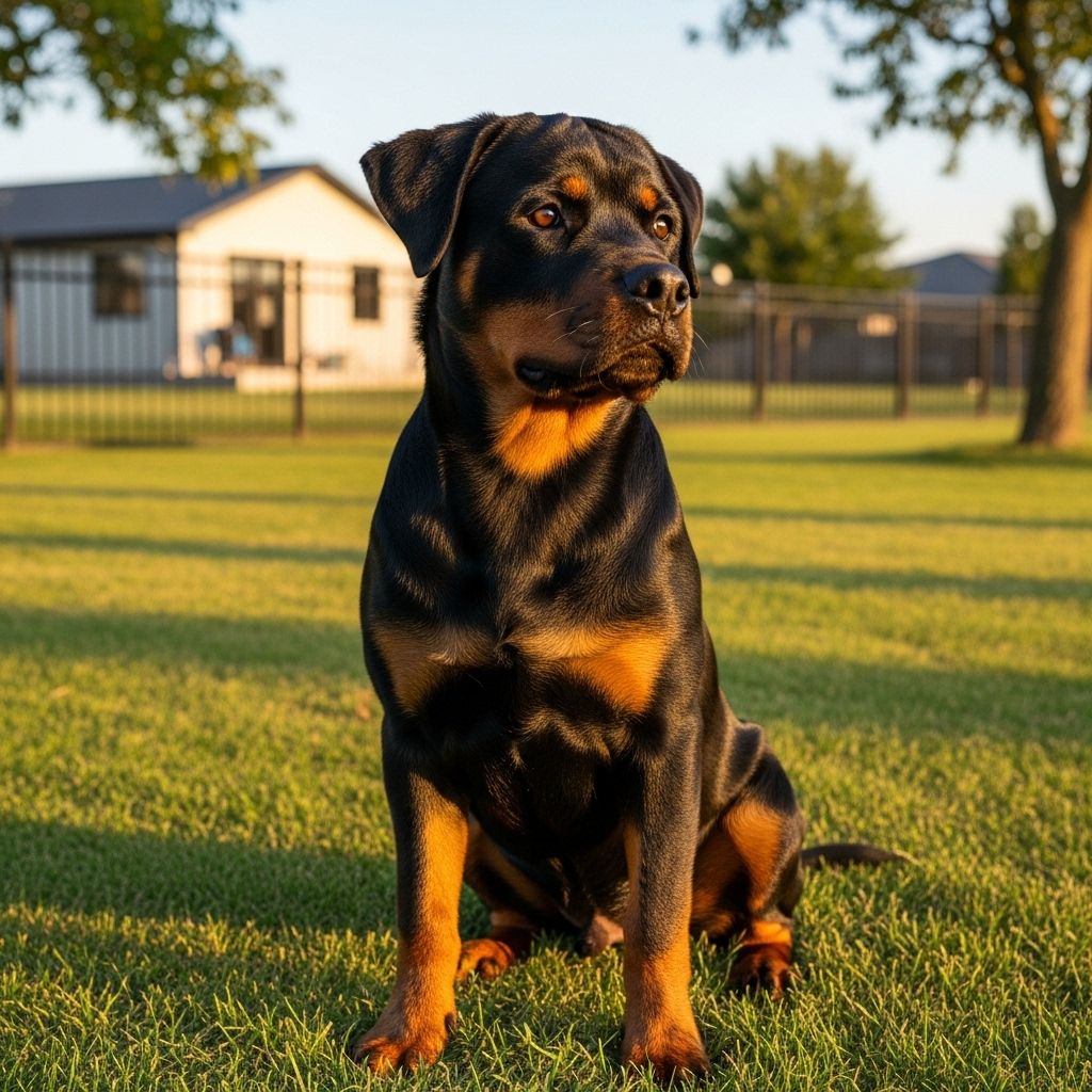 Positive reinforcement and early socialization foster a confident, obedient companion.