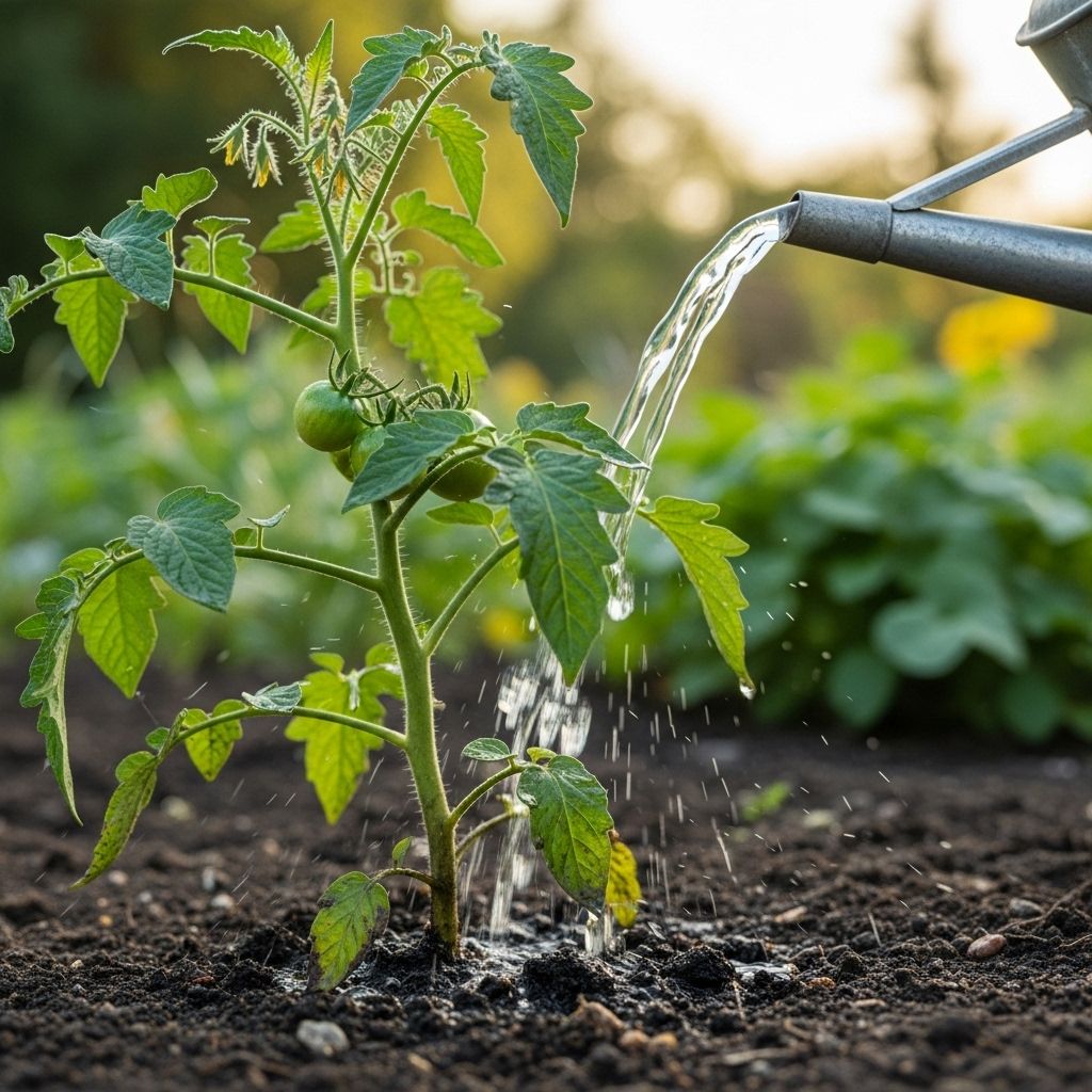 Watering Tomato Plants: A Comprehensive Guide To Healthy Growth Unlock vibrant harvests with expert watering methods to boost your garden’s success!
