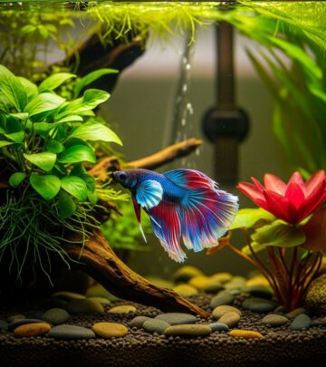 Stable water conditions and cozy hiding spots foster calm, healthy underwater routines.