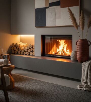 Transform your living space with cozy, stylish designs that spark warmth and comfort.