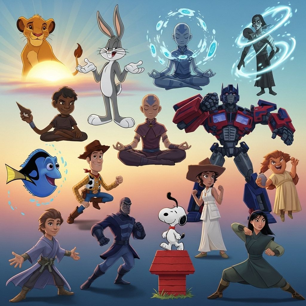 Discover timeless life advice and inspiring quotes from your favorite cartoon characters that motivate and uplift.