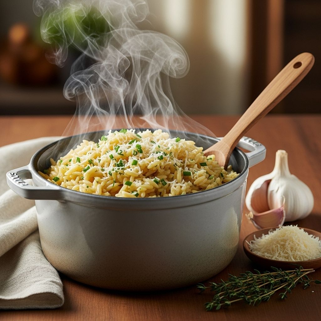 Discover how to create a creamy, flavorful orzo pasta dish that's ready in under 30 minutes
