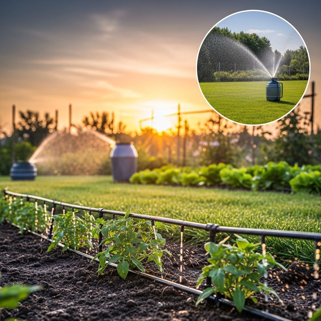 Master garden irrigation: explore systems, installation, water-saving tips, troubleshooting & expert advice.