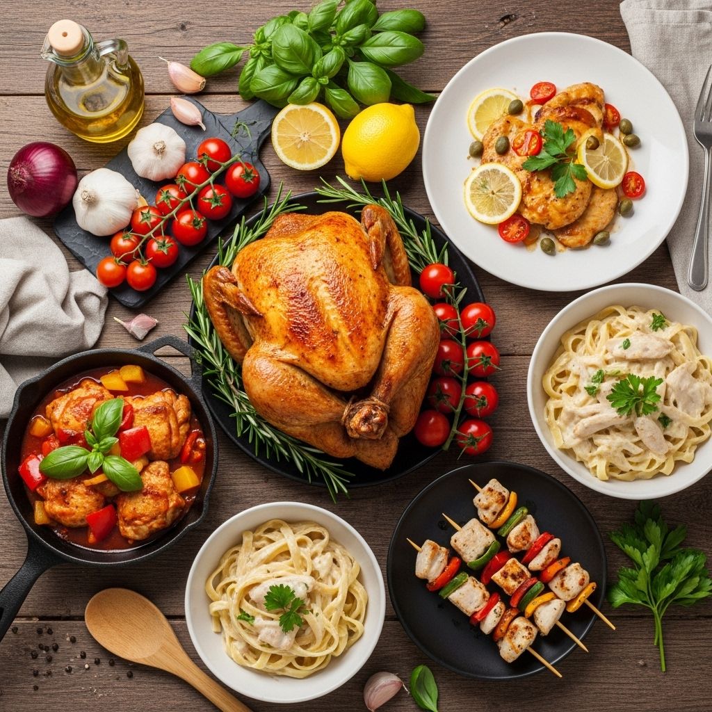 Fresh herbs and simple techniques create hearty dishes with genuine old-world flavor.