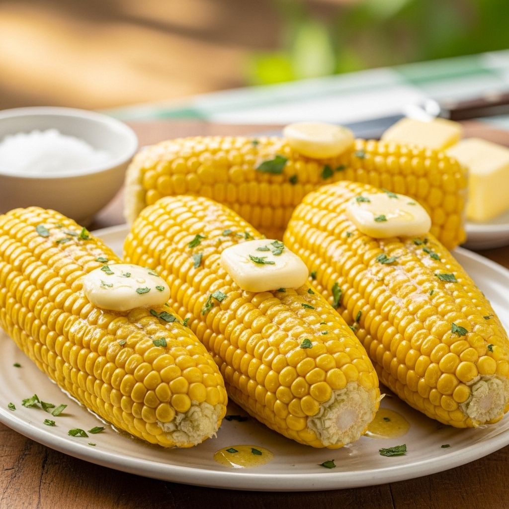 A simple yet delicious method for preparing the sweetest, most tender corn on the cob for your summer gatherings