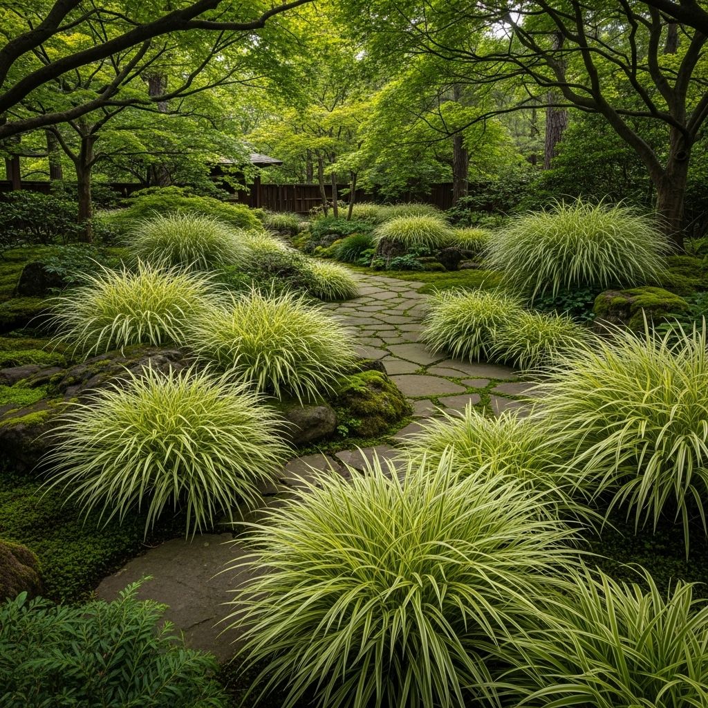 Discover the charm and versatility of Japanese forest grass—perfect for adding texture, color, and grace to shaded garden spaces.