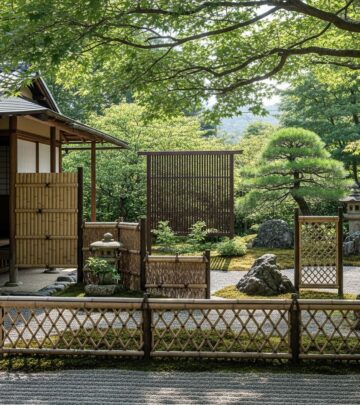 Crafted barriers that harmonize with nature and enhance outdoor tranquility.