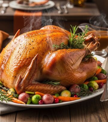 Create the perfect centerpiece for your holiday table with this incredibly moist and flavorful turkey recipe