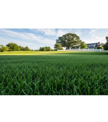 Self-renewing turf that blends emerald color with durability for classic curb appeal.