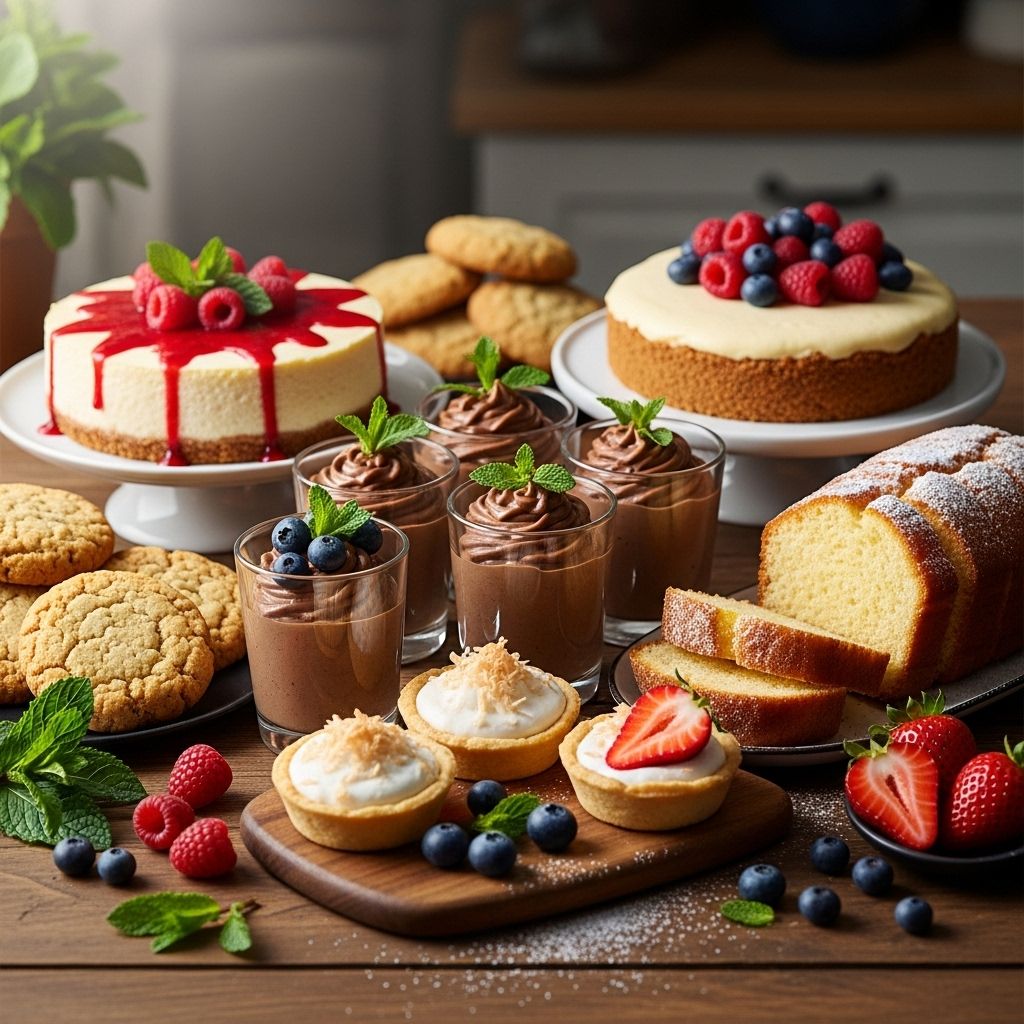 Creative confections that deliver rich flavor without the sugar spike.