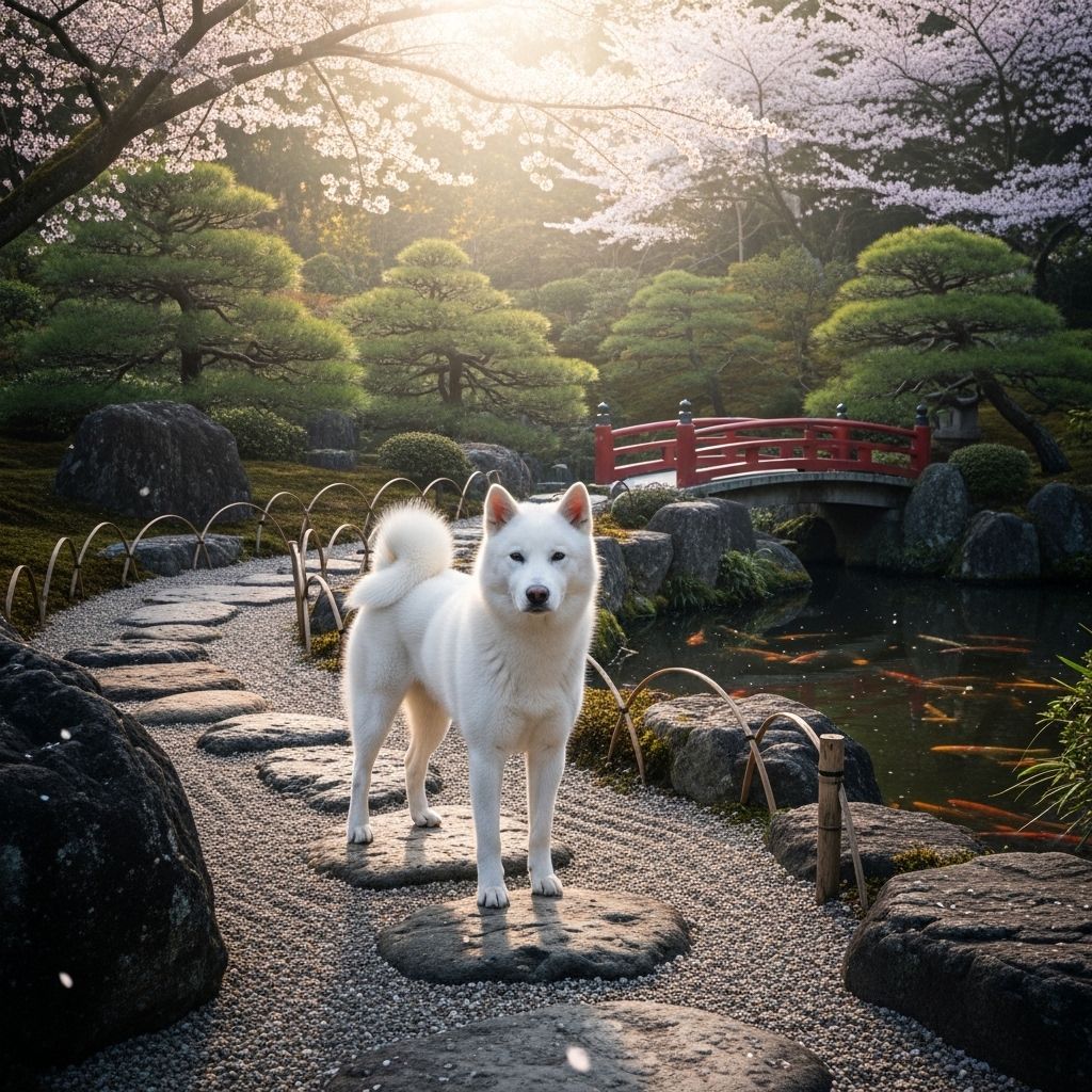 A rare Japanese hunting dog that blends steadfast loyalty with agile, independent spirit.