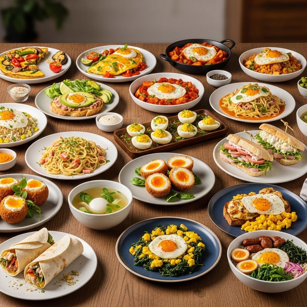 Easy Egg Dinner Recipes: 18 Effortless Dinners For Busy Nights Quick, satisfying meals featuring the versatile egg for those nights when cooking feels like too much effort